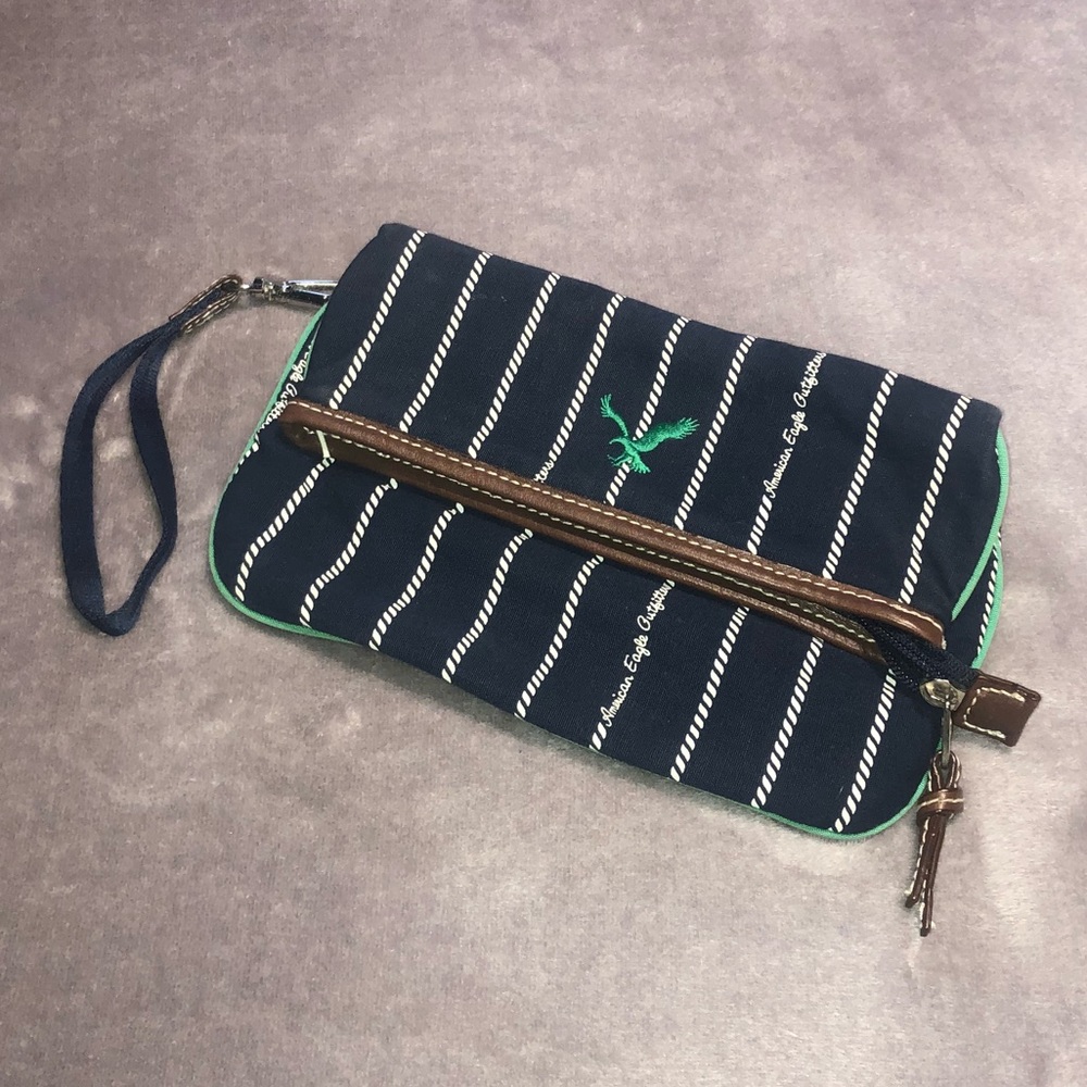 American Eagle fold over clutch/wristlet